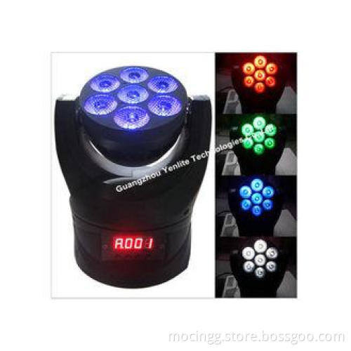 DMX Rotating LED Moving Head Wash / 80W Outdoor Show Profes
